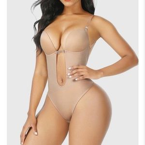 TikTok Famous Invisible Body Suit 38D Beige